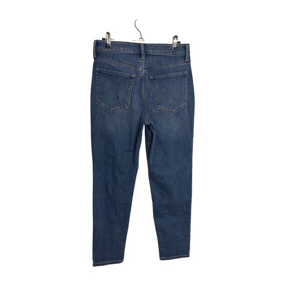 Old Navy OG Straight Jeans Womens Size 4 High-Waisted Built-In Warm Blue - Picture 2 of 4